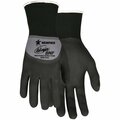 Mcr Safety Ninja BNF Nylon & Spandex Shell Glove- 15 Ga- Gray & Black - Large 127-N96793L